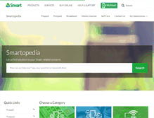Tablet Screenshot of help.smart.com.ph